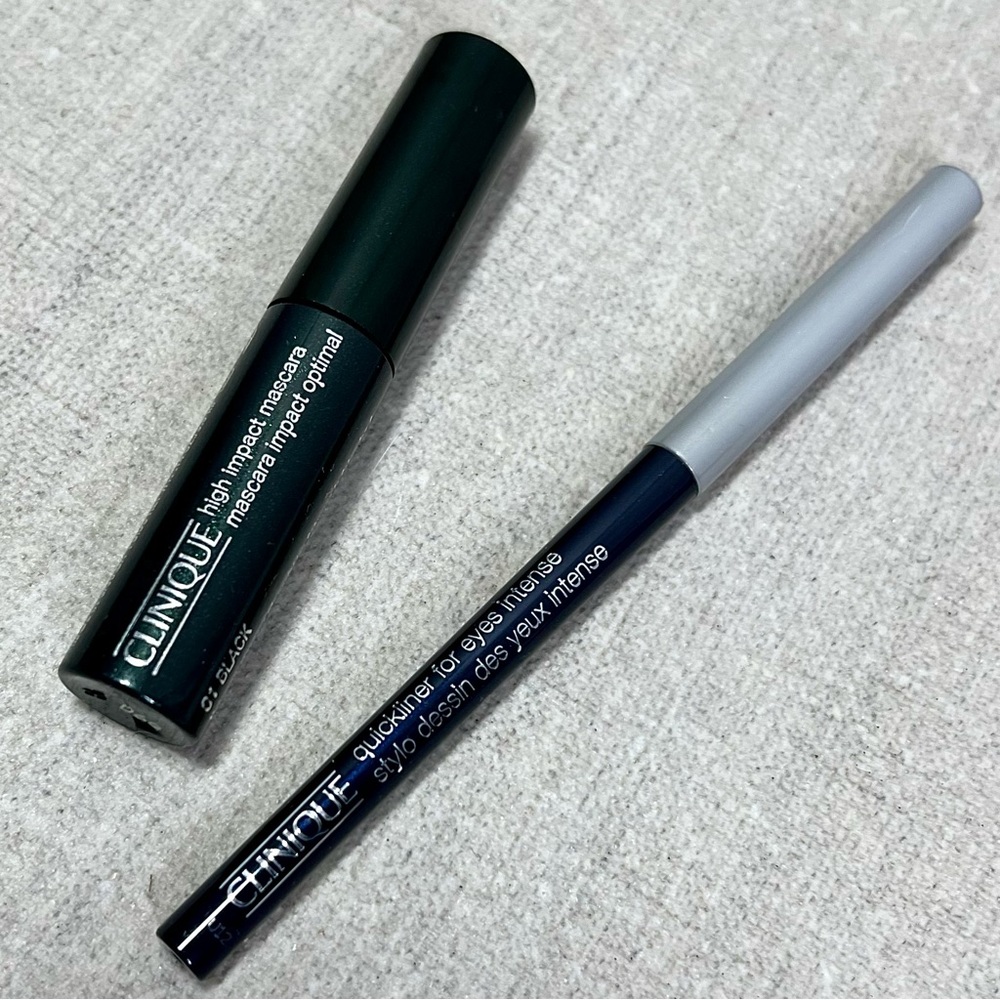 ❤️3 for $30❤️ CLINIQUE Quickliner Intense Eyeliner & High Impact Mascara minis